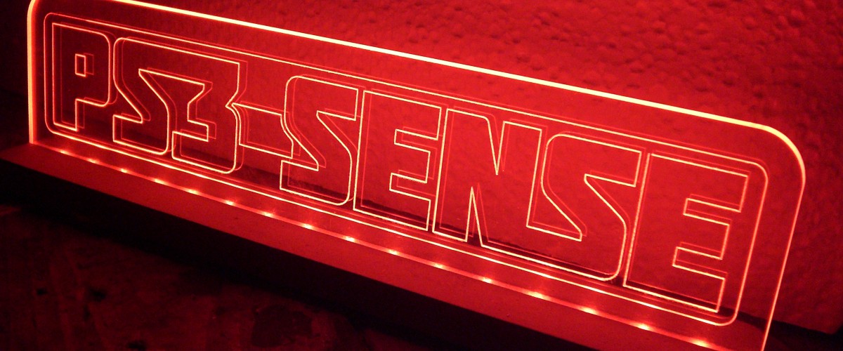 PS3-Sense LED bord Acrylaat