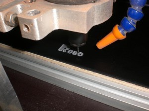 Engraving Gravoxal frontpanel