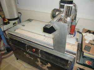 RoboCNC Plexiglas graveren (2)