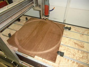 Radius gefreesd