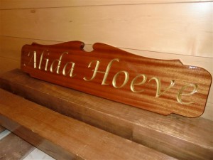 Naambord Alida Hoeve (1)